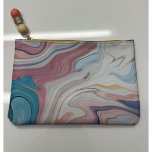 3 for $10 IPSY March 2024 Glam Makeup Bag REWRITE THE RULES! Pastel swirls